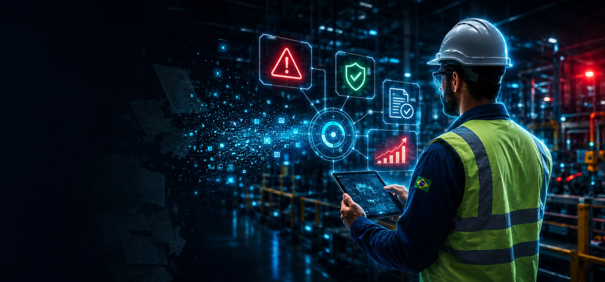 A indústria do futuro não espera o acidente acontecer