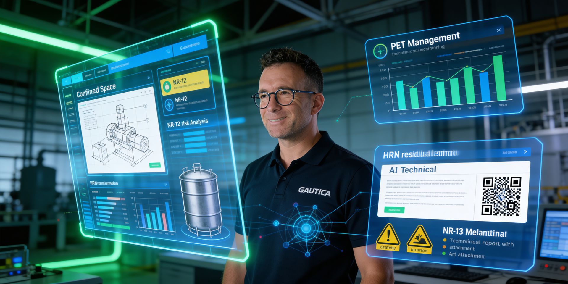 IA, dados em tempo real e mais controle técnico na gestão de SST